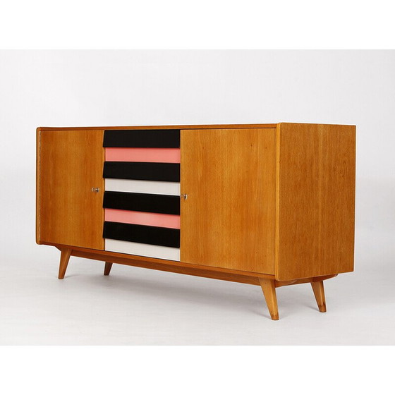 Image 1 of Vintage model U-460 dressoir van Jiri Jiroutek voor Interier Praha, Tsjecho-Slowakije 1960