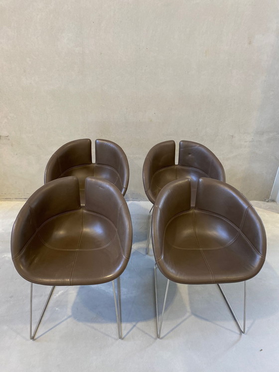 Image 1 of 4x Moroso Fjord stoel