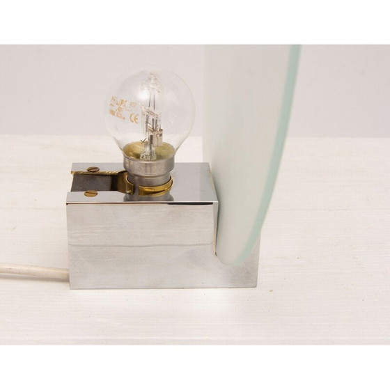 Image 1 of Glazen vintage wandlamp, jaren 1930