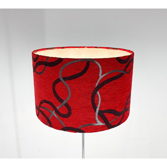 Image 1 of Vintage vloerlamp van metaal en chroom, Tsjecho-Slowakije