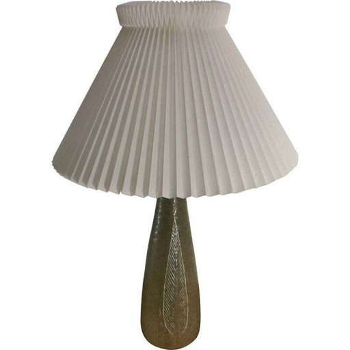 Geglazuurde aardewerk lamp van Royal Copenhagen Gerd Bogelund Celadon, 1960