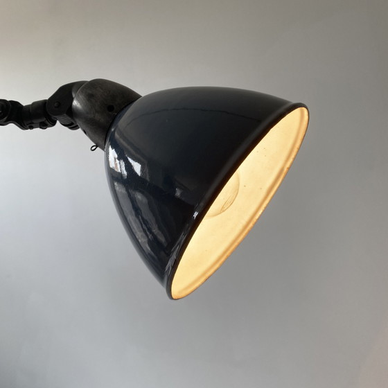 Image 1 of Antieke "Siemens" industriële accordeonlamp