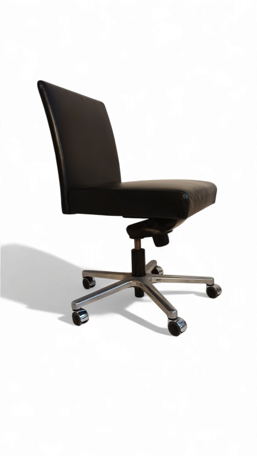 Walter Knoll Executive Chair/ Bureaustoel Zwart Leer