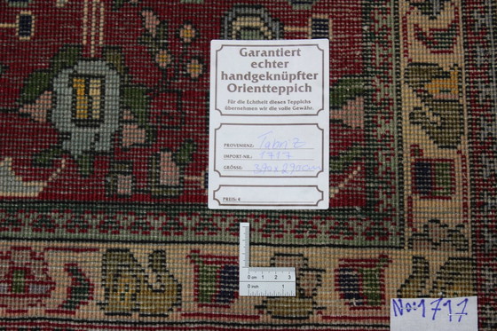 Image 1 of Origineel handgeknoopt Perzisch tapijt Tabriz 30 Raj Fijn 390 X 290 Cm Topconditie