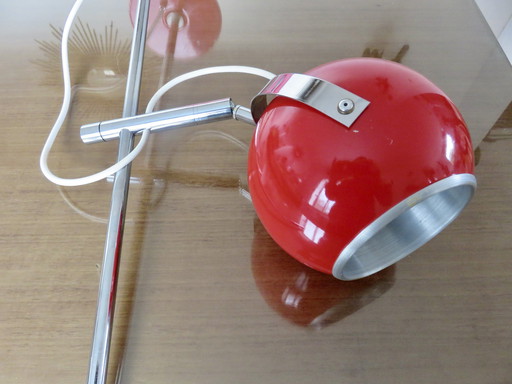 Eye Ball plafondlamp, Edition Delmas, Frankrijk, 1970