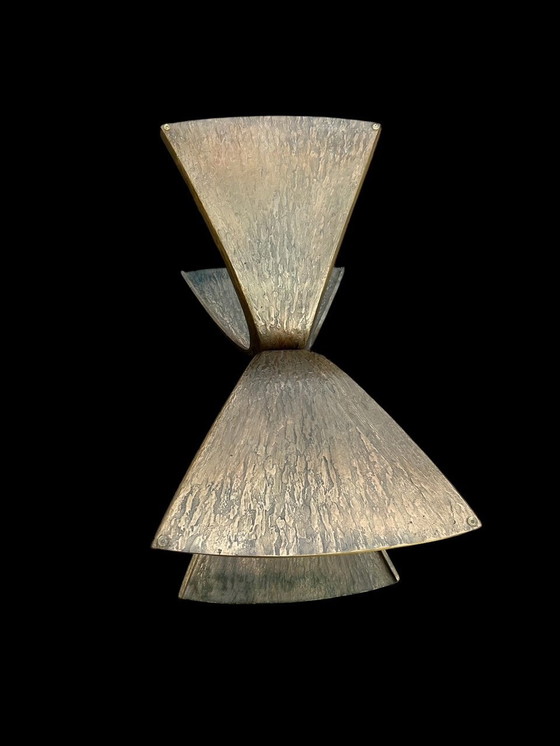 Image 1 of Luciano Frigerio Bronzen Salontafel