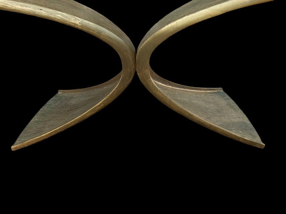 Image 1 of Luciano Frigerio Bronzen Salontafel