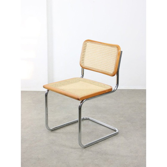 Image 1 of Vintage B32 Cesca stoelen van Marcel Breuer, 1980