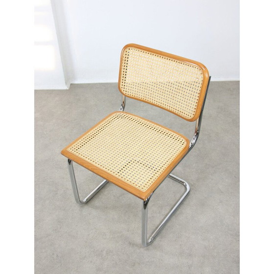 Image 1 of Vintage B32 Cesca stoelen van Marcel Breuer, 1980