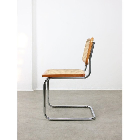 Image 1 of Vintage B32 Cesca stoelen van Marcel Breuer, 1980