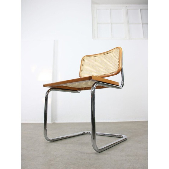 Image 1 of Vintage B32 Cesca stoelen van Marcel Breuer, 1980