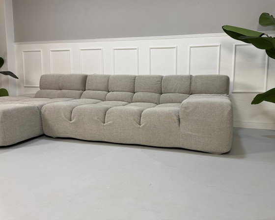 Image 1 of B&B Italia Tufty Time Designer Sofa Stof Grijs