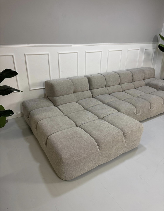 Image 1 of B&B Italia Tufty Time Designer Sofa Stof Grijs