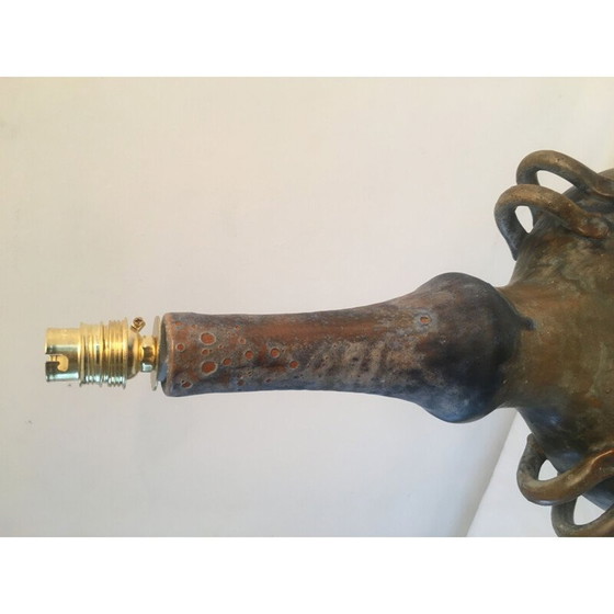 Image 1 of Vintage keramische lamp door Françoise Chedeville, Frankrijk 1970