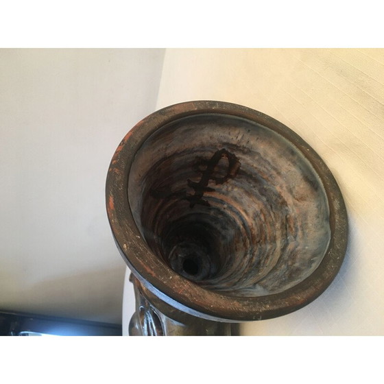 Image 1 of Vintage keramische lamp door Françoise Chedeville, Frankrijk 1970