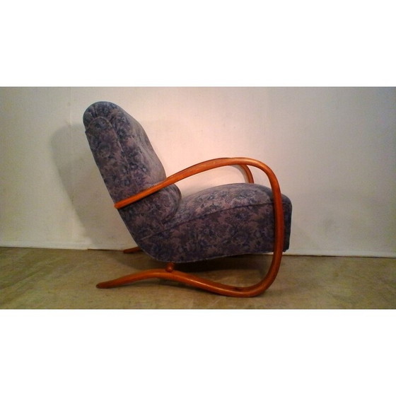 Image 1 of Vintage fauteuil Model H-269 van Jindřich Halabala - jaren 1930