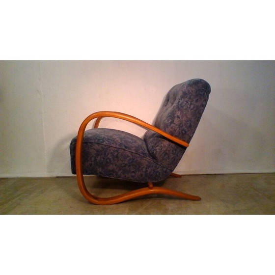Image 1 of Vintage fauteuil Model H-269 van Jindřich Halabala - jaren 1930