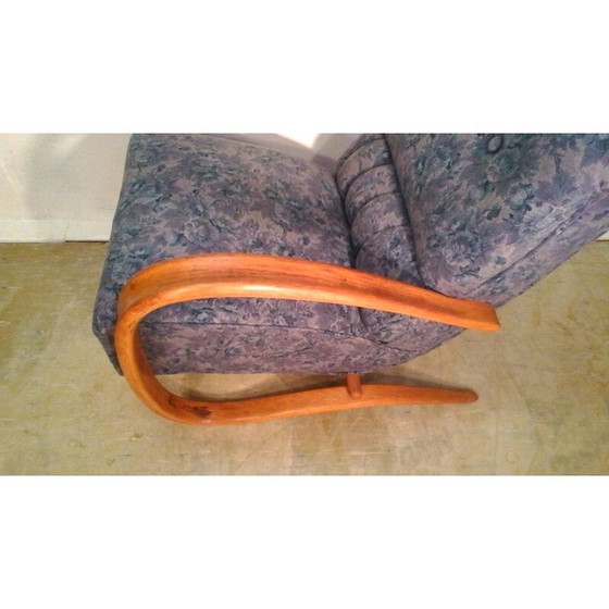 Image 1 of Vintage fauteuil Model H-269 van Jindřich Halabala - jaren 1930