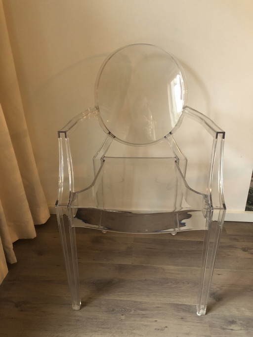 4x Kartell Ghost Eetkamerstoelen