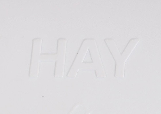 Image 1 of 2X Hay aac 22 Stoel Wit/Geel