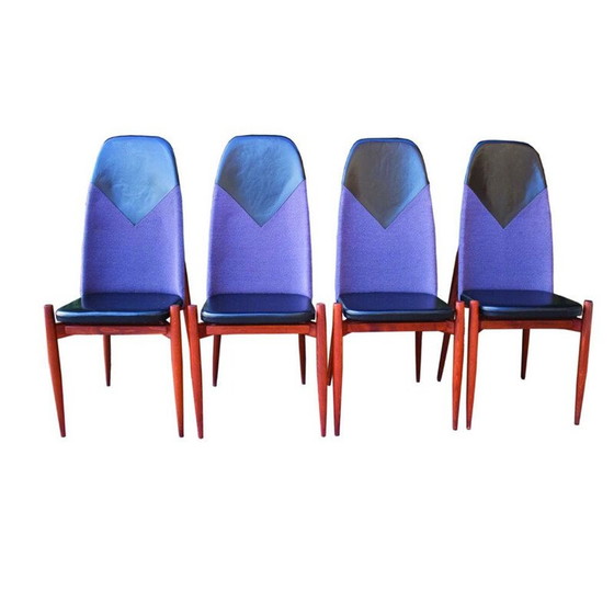 Image 1 of Set van 4 vintage stoelen van Miroslav Navratil, 1960