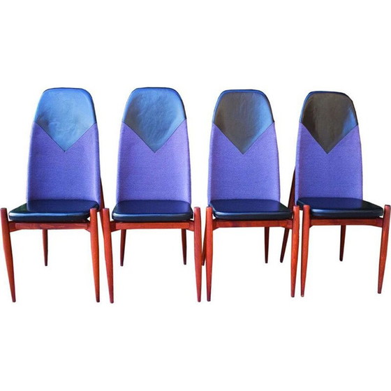 Image 1 of Set van 4 vintage stoelen van Miroslav Navratil, 1960