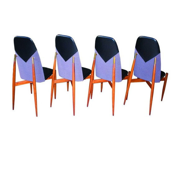 Image 1 of Set van 4 vintage stoelen van Miroslav Navratil, 1960