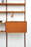 Poul Cadovius Royal System rekkensysteem teak 1950Er