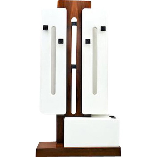 Vintage houten kapstok modern Italië 1960