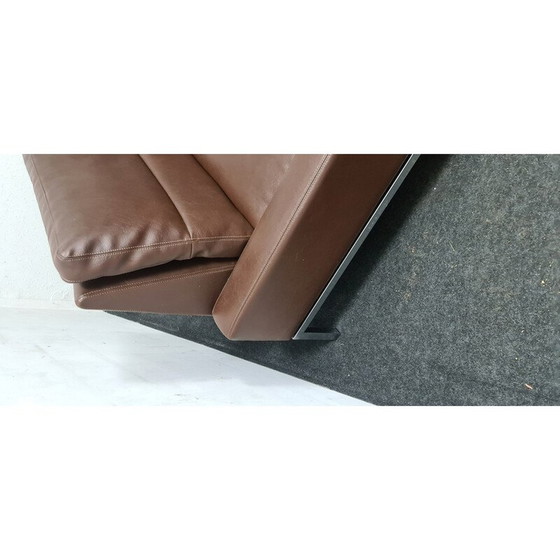 Image 1 of Vintage 800 serie fauteuil in metaal en leer voor Wilkhahn