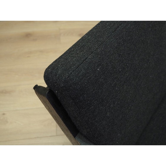 Image 1 of Vintage eiken bank van Hans. J. Wegner voor Getama, jaren 1960