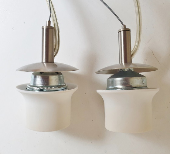 Image 1 of Grote Vintage Murano "Fazzoletto" Hanglampen