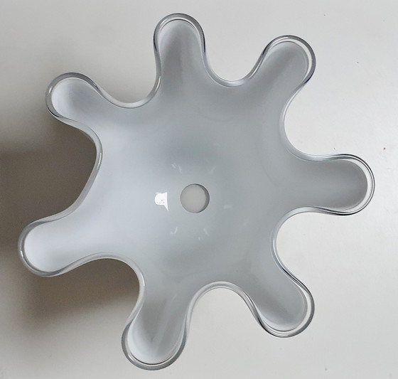 Image 1 of Grote Vintage Murano "Fazzoletto" Hanglampen