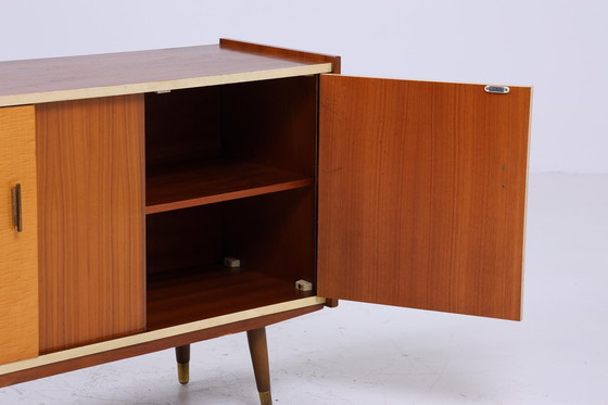 Image 1 of Tijdloze vintage ladekast 60s | Mid Century kast vintage hal opbergruimte