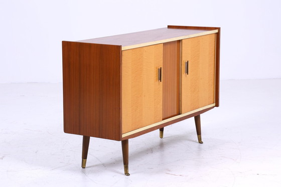 Image 1 of Tijdloze vintage ladekast 60s | Mid Century kast vintage hal opbergruimte