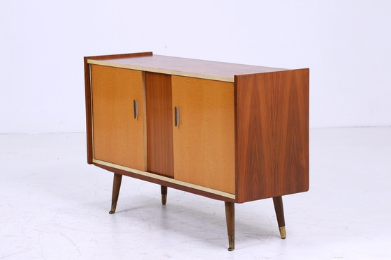 Image 1 of Tijdloze vintage ladekast 60s | Mid Century kast vintage hal opbergruimte