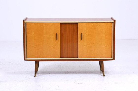 Image 1 of Tijdloze vintage ladekast 60s | Mid Century kast vintage hal opbergruimte