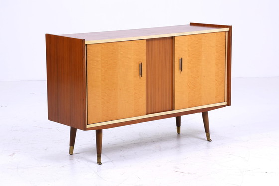 Image 1 of Tijdloze vintage ladekast 60s | Mid Century kast vintage hal opbergruimte