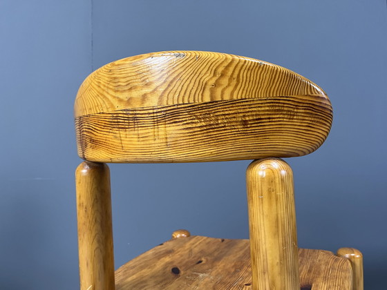 Image 1 of Rainer Daumiller grenenhouten eetkamerstoelen voor Hirtshals Savvaerk - set van 4 - jaren 1980