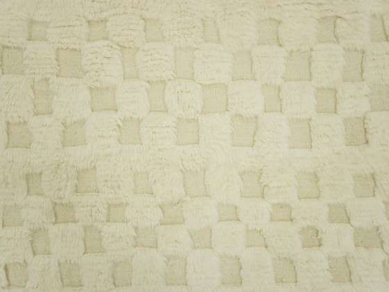 Image 1 of Berber Vloerkleed - 258 Cm X 158 Cm - Witte Wol