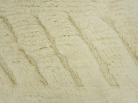 Image 1 of Berber Vloerkleed - 258 Cm X 158 Cm - Witte Wol