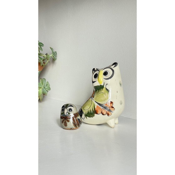 Image 1 of Paar vintage keramische uilen