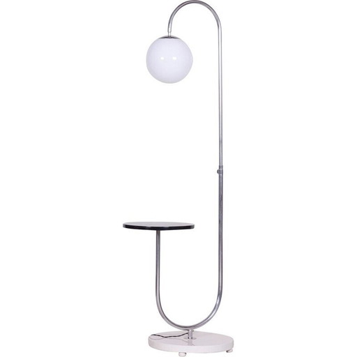 Vintage art deco vloerlamp door Jindrich Halabala voor Up Zavody, Tsjecho-Slowakije 1930