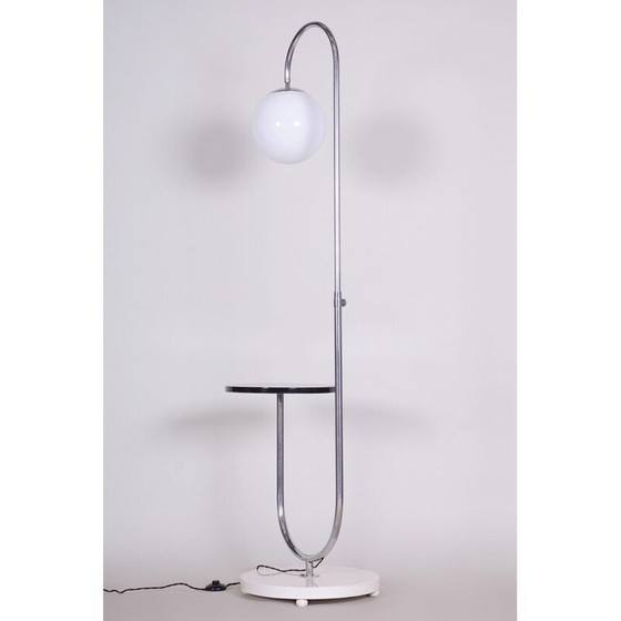 Image 1 of Vintage art deco vloerlamp door Jindrich Halabala voor Up Zavody, Tsjecho-Slowakije 1930