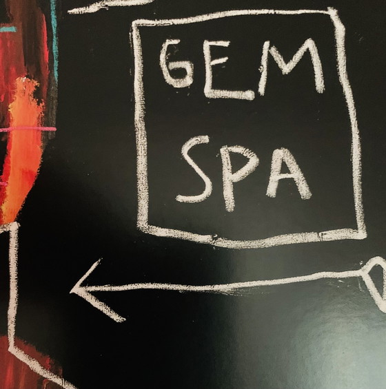 Image 1 of Jean Michel Basquiat: “Gem Spa, 1982”. 