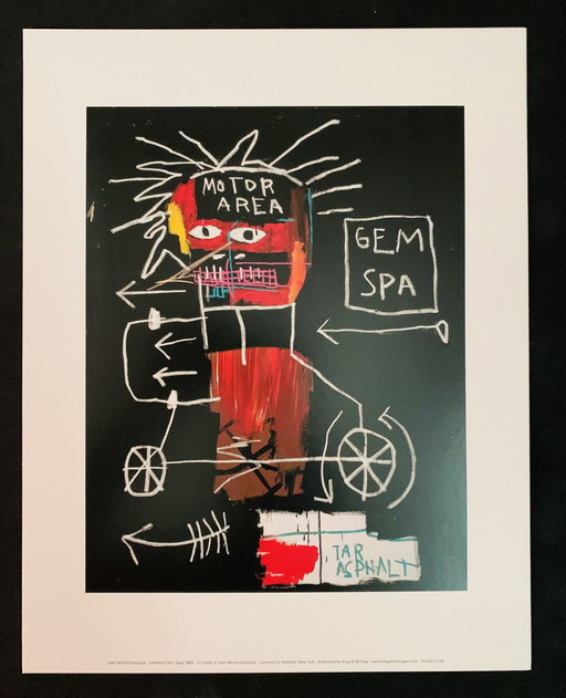 Jean Michel Basquiat: “Gem Spa, 1982”. 