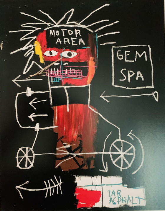 Image 1 of Jean Michel Basquiat: “Gem Spa, 1982”. 