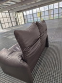 Cassina Maralunga 2-zits bank leer