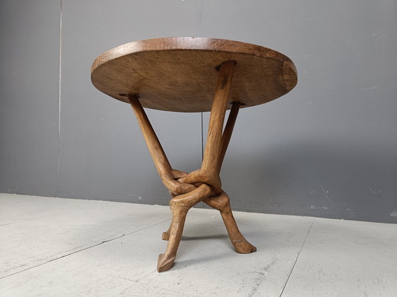 Image 1 of Vintage Afrikaanse bijzettafel, 1960