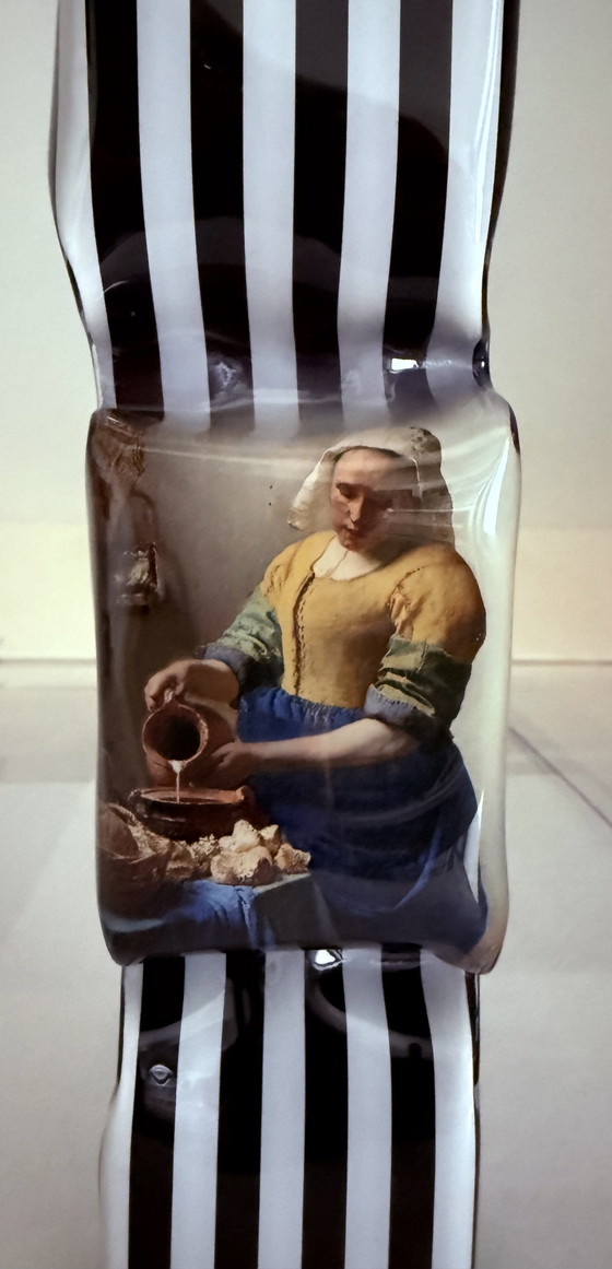 Image 1 of Ad Van Hassel: “Luxury Art Candy Toffee”. Hommage To Vermeer. Handgesigneerd, Met Coa. 